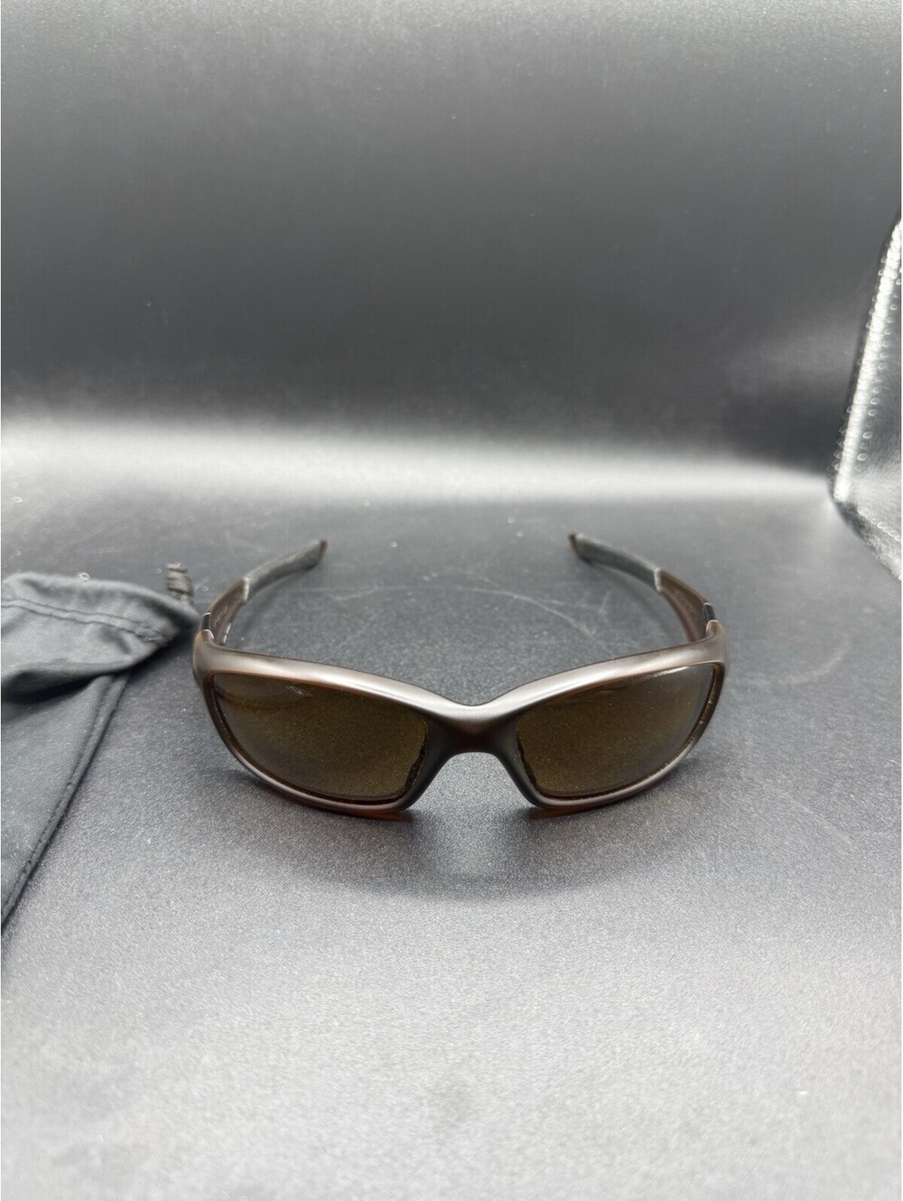 Oakley Straight Jacket II Matte Rootbeer/Bronze Polarized Lenses 12-936
